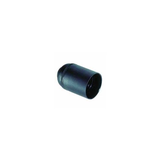 Portalamparas E27 negro liso Solera 6829CLN