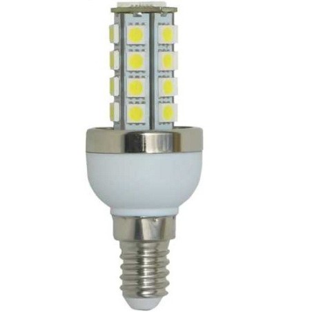 Bombilla led panocha 5w 230v e14 450lum luz blanco calido 2900-3100k Agfri 4043