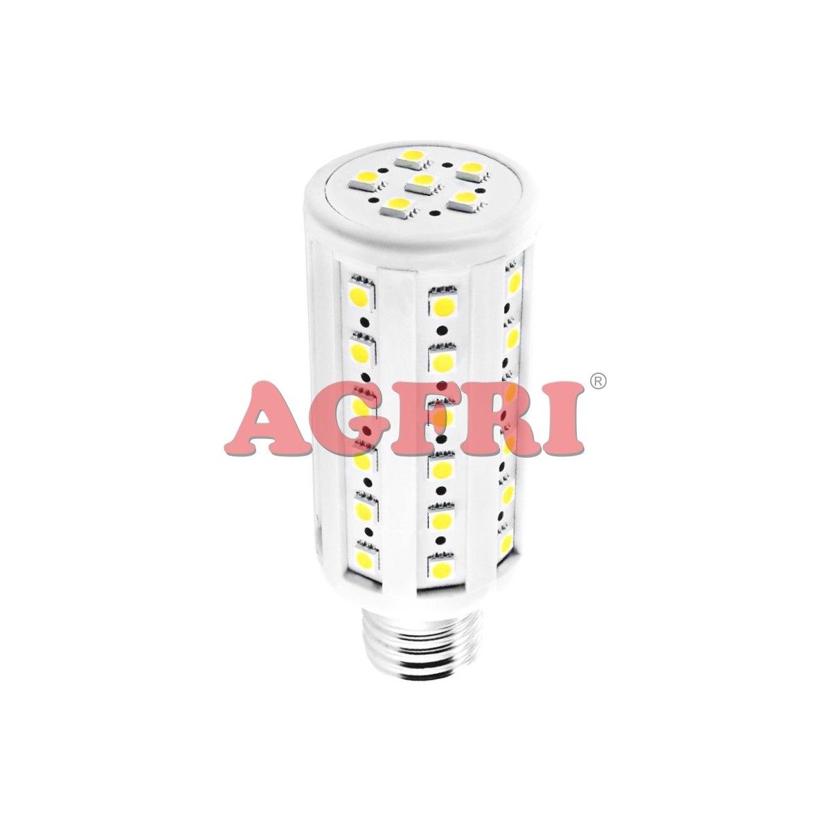 Bombilla led panocha 7w 230v e27 650lum luz blanco calido 2800-3200k Agfri 4073