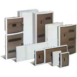 Caja automaticos superficie ICP+12 elementos puerta opaca Solera 8698