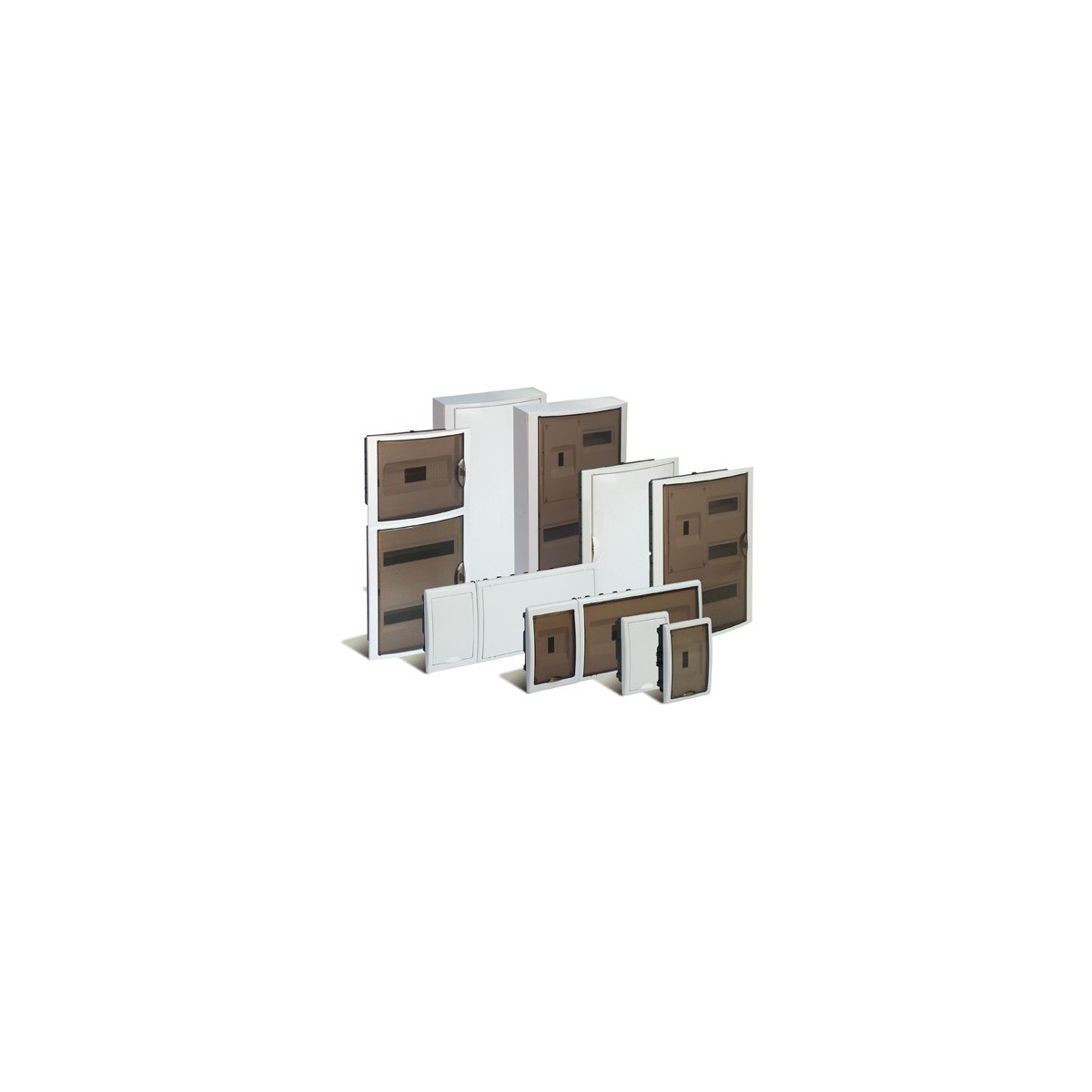 Caja automaticos superficie 12 elementos puerta opaca Solera 8703