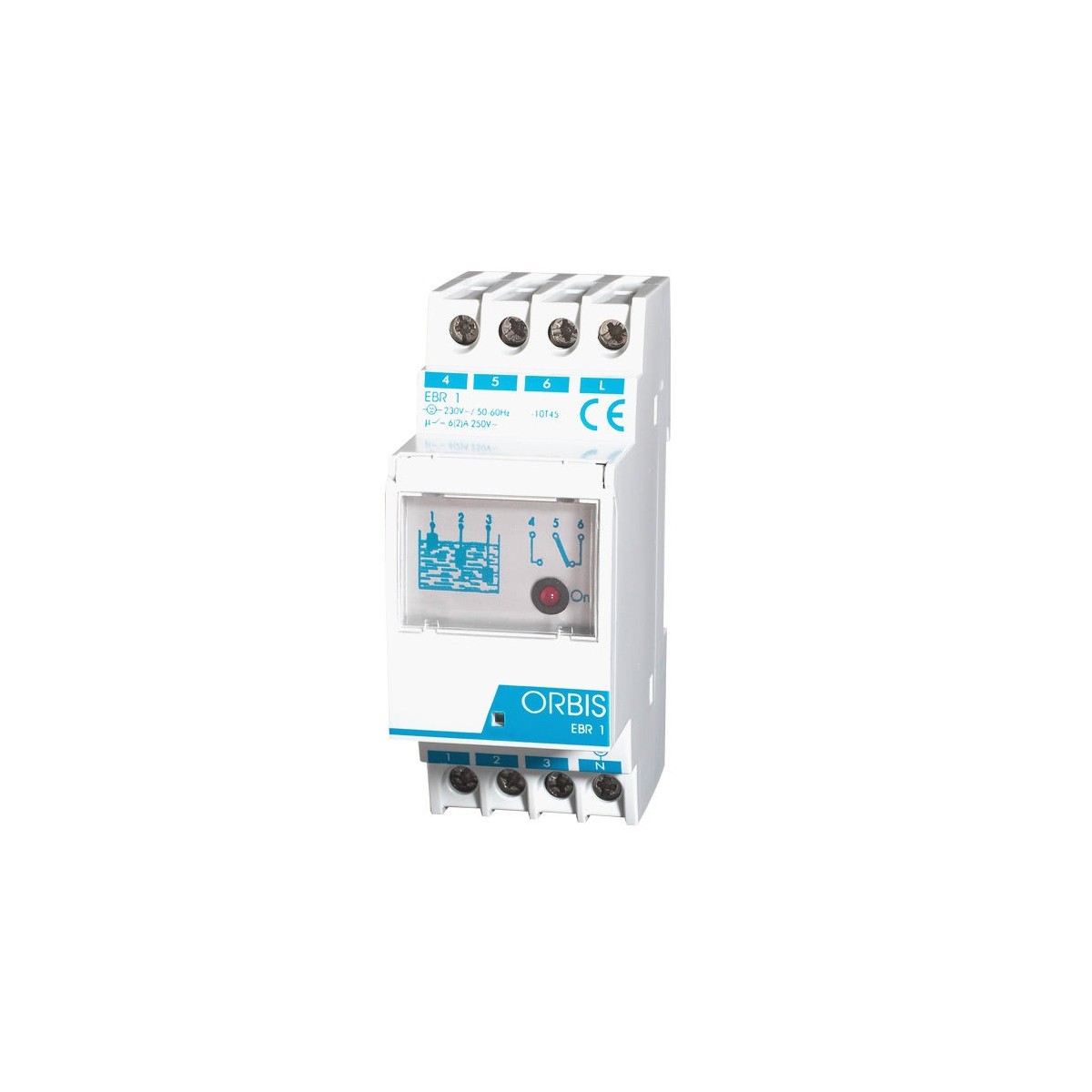 Rele EBR-1 control nivel de liquidos electronico modular Orbis