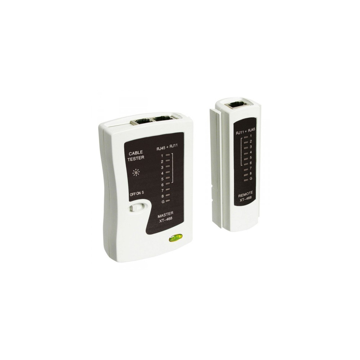 COMPROBADOR CABLES DE RED UTP PARA RJ11 RJ12 RJ45 ISDN CAT5 CAT6