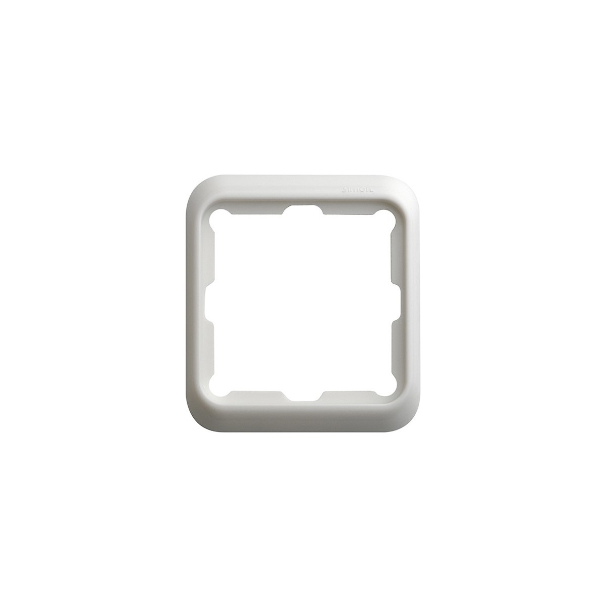 Marco 1 elemento blanco Serie 75 Simon 75610-30