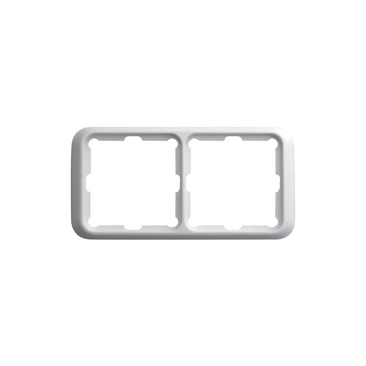 Marco 2 elementos blanco Serie 75 Simon 75620-30