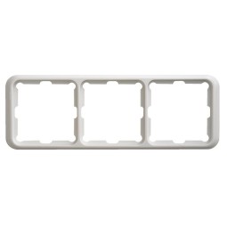 Marco 3 elementos blanco Serie 75 Simon 75630-30