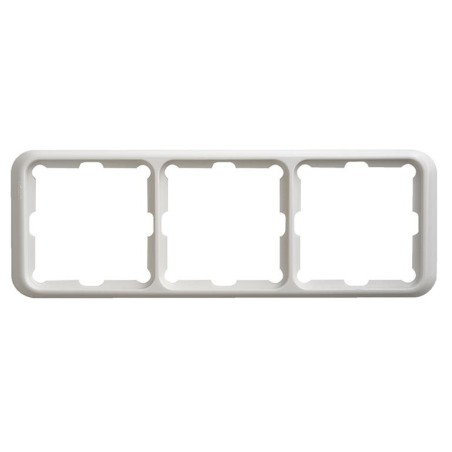 Marco 3 elementos blanco Serie 75 Simon 75630-30