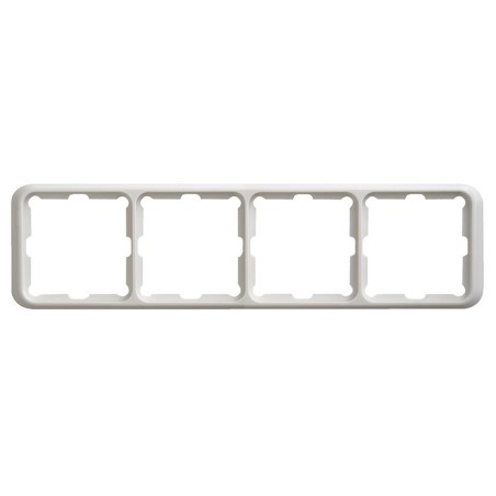 Marco 4 elementos blanco Serie 75 Simon 75640-30