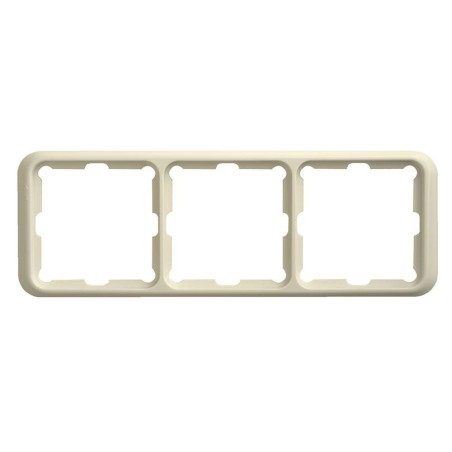 Marco 3 elementos marfil Serie 75 Simon 75630-31