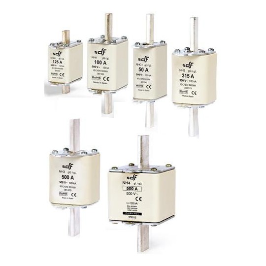 Fusible cuchilla NH0 63Amp