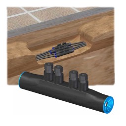 Manguito MTP-95 bimetalico redes subterraneas BT 50-95mm2 Niled