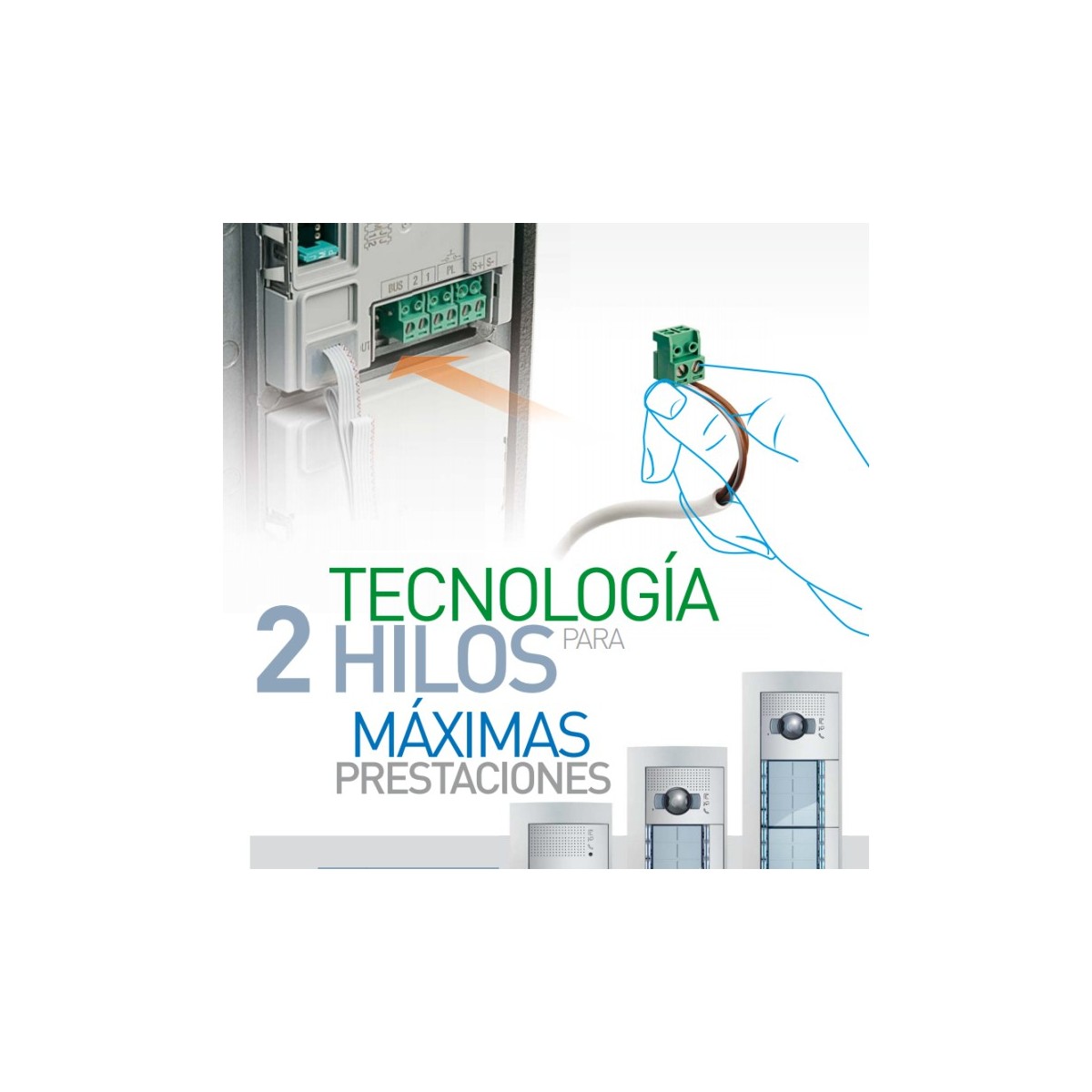 Configuradores para porteros y videoporteros 2 hilos Bticino 306065