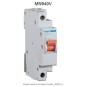 Magnetotermico estrecho 1P+N 40A Curva C 6KA  Hager MN940V