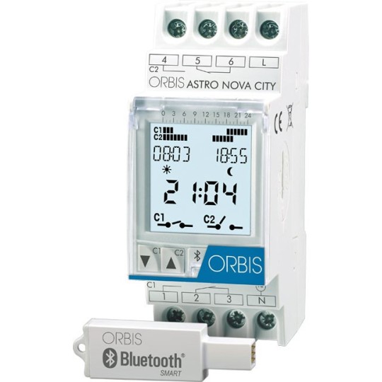 Interruptor Horario ASTRO NOVA CITY Orbis OB178012