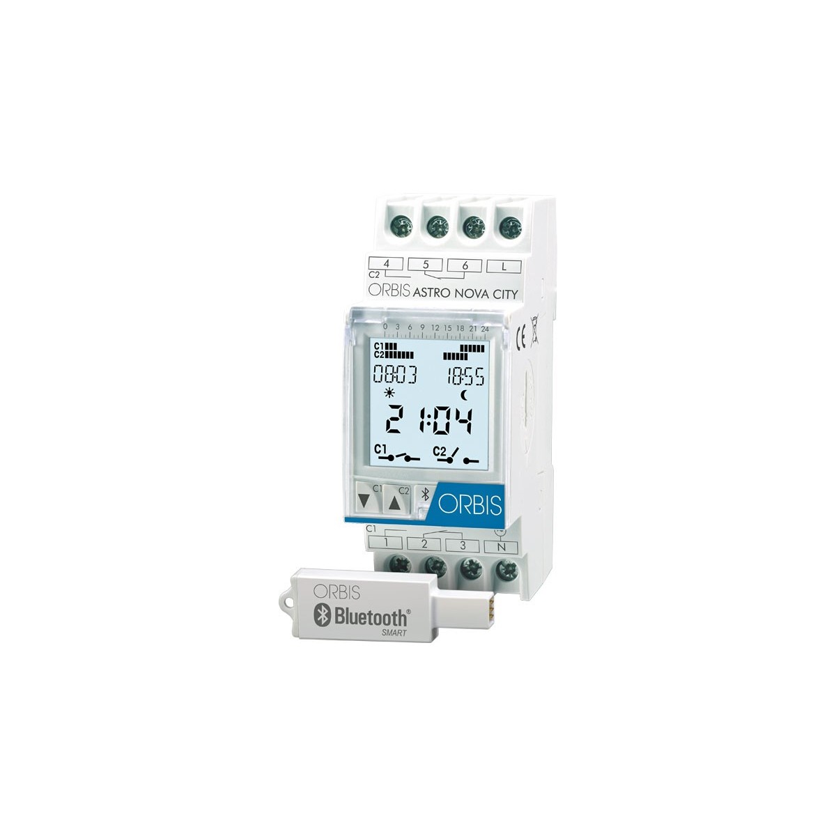 Interruptor Horario ASTRO NOVA CITY Orbis OB178012