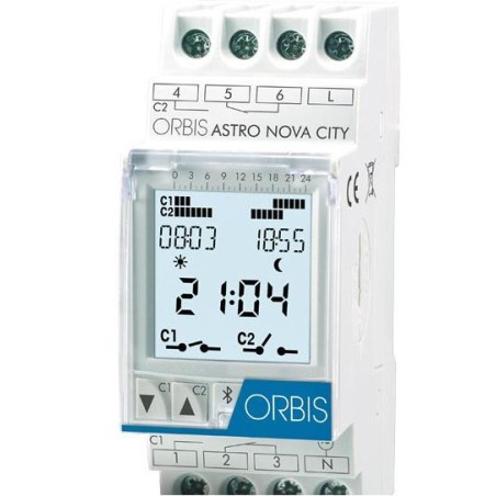 Interruptor Horario ASTRO NOVA CITY Orbis OB178012