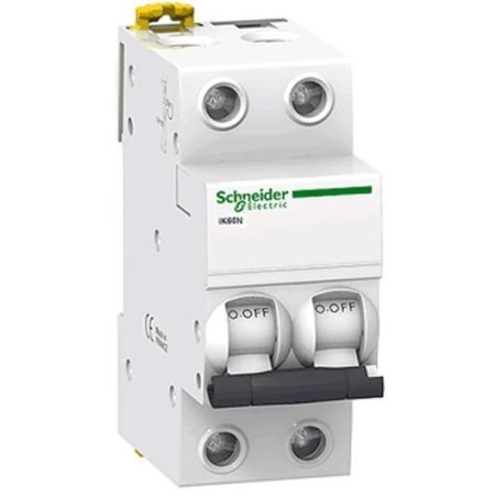 Magnetotermico 1P+N 6A Curva C 6KA A9K17606 Schneider Electric