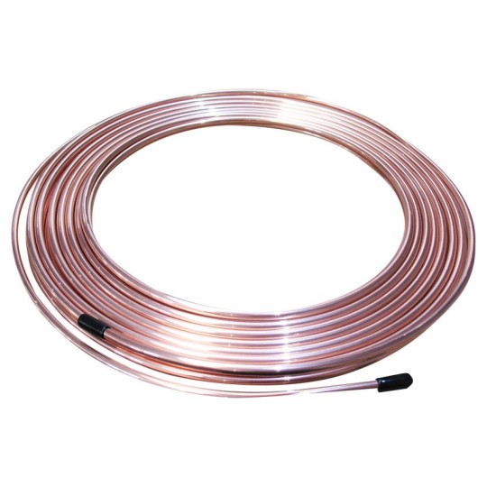 15 Mts Tubo de cobre 1/2" 12,70mm para aire acondicionado