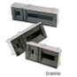 Caja automaticos empotrar 4 elementos puerta fume Vilaplana 853
