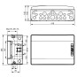 Caja automaticos superficie estanca 18 elementos Ide CDN18PT
