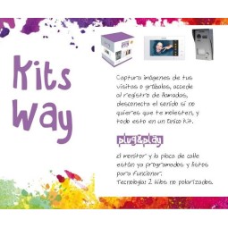 Kit Videoportero Way 7" 1/L Fermax 1401