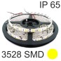 5 Mts Tira Led blanco calido 24w 4.8W/M 12v 120º 2800k 140Lm estanca SMD3528 Agfri 15203