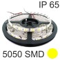 5 Mts Tira Led blanco calido 70w 14W/M 12v 120º 2800k 140Lm estanca SMD5050 Agfri 15153