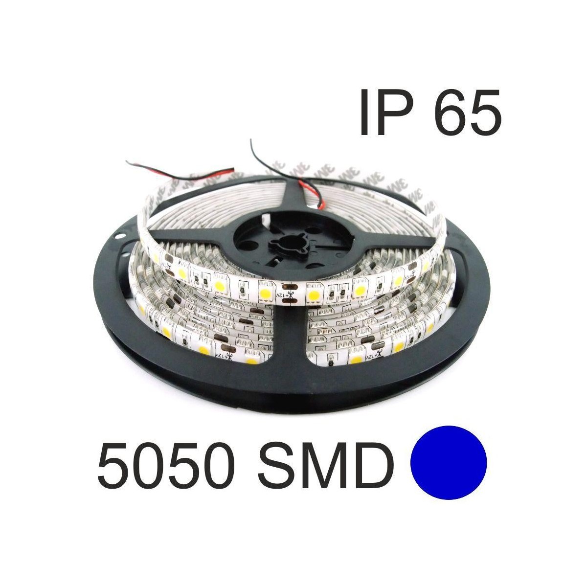 5 Mts Tira Led blanco frio 70w 14W/M 12v 120º 5700k 140Lm estanca SMD5050 Agfri 15151