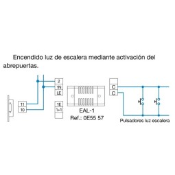 Rele multifuncion EAL1 para funciones auxiliares Tegui 0E5557