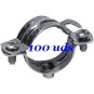 100 Abrazaderas metalicas 16mm Apolo NOKE 916NK