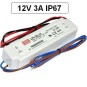 Fuente alimentacion 12V DC 3A 36W IP67 Mean Well LPV-35-12 para tiras led