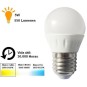 Bombilla led esferica 5w 230v e27 550lum luz blanco calido 2700-2900k Agfri 6066