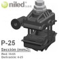 Conector P25 bimetalico aluminio cobre 16-95mm2 4-25mm2 Niled