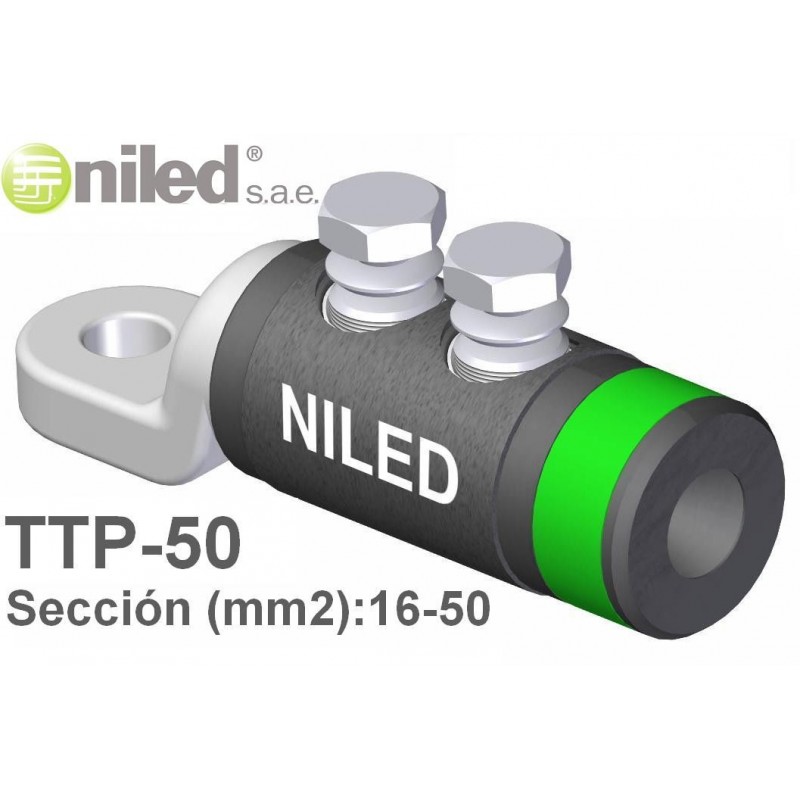 Terminal TTP50 bimetalico redes subterraneas B.T. 16-50mm2 Niled