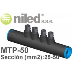 Manguito MTP-50 bimetalico redes subterraneas BT 25-50mm2 Niled