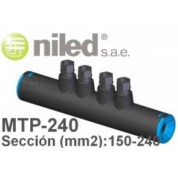 Manguito MTP-240 bimetalico redes subterraneas BT 150-240mm2 Niled