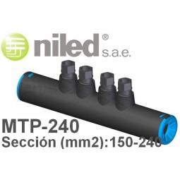 Manguito MTP-240 bimetalico redes subterraneas BT 150-240mm2 Niled
