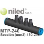 Manguito MTP-240 bimetalico redes subterraneas BT 150-240mm2 Niled
