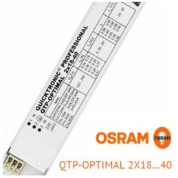 Balasto fluorescente 2x18-40w QTP-Optimal electronico Osram Quicktronic Professional