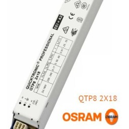 Balasto fluorescente 2x18w QTP8 electronico Osram Quicktronic Professional