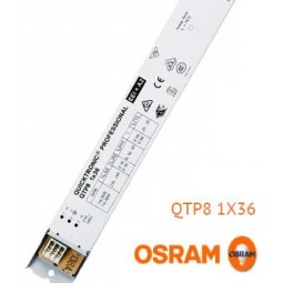 Balasto fluorescente 1x36w QTP8 electronico Osram Quicktronic Professional