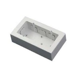 Caja universal de superficie para 2 mecanismos