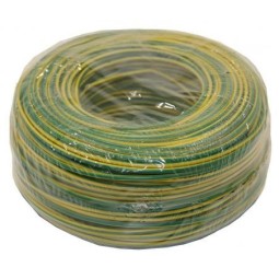Cable flexible 1x6mm2 tierra libre halogenos 750v 100 Metros