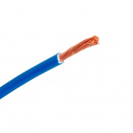 Cable flexible 1x6mm2 azul libre halogenos 750v Al Corte