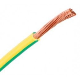 Cable flexible 1x6mm2 tierra libre halogenos 750v Al Corte