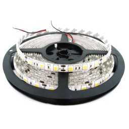 5 Mts Tira Led blanco neutro 70w 14W/M 12v 120º 4500k 140Lm estanca SMD5050 Agfri 15152
