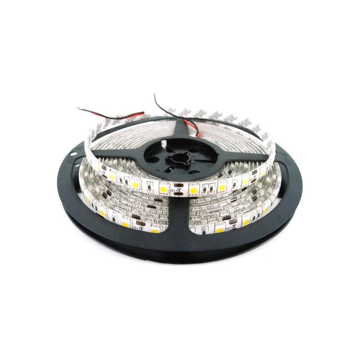5 Mts Tira Led blanco neutro 70w 14W/M 12v 120º 4500k 140Lm estanca SMD5050 Agfri 15152