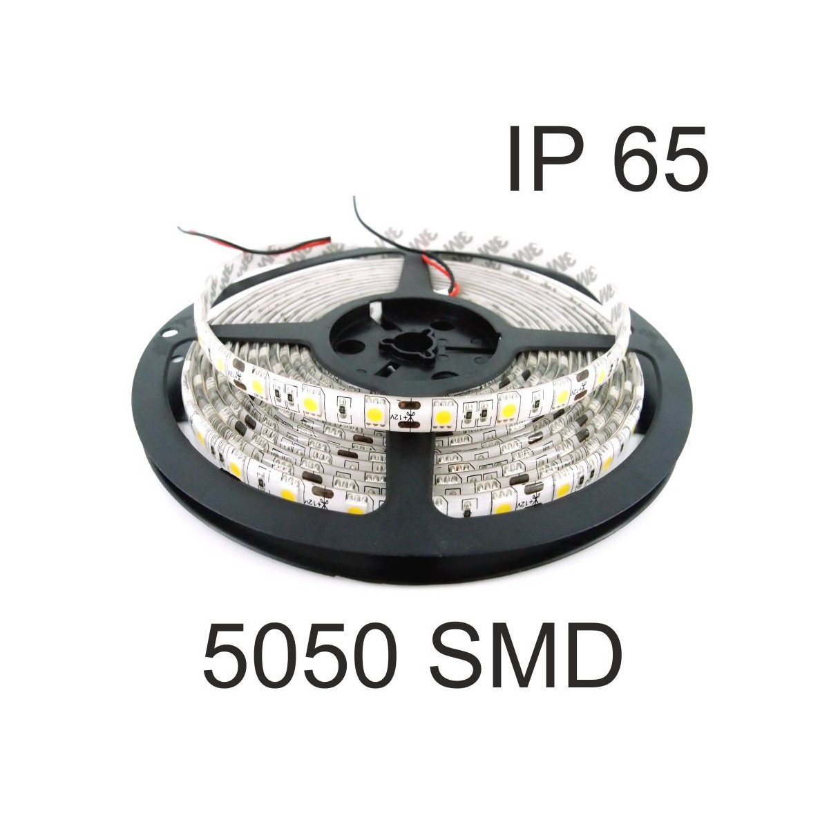 5 Mts Tira Led blanco neutro 70w 14W/M 12v 120º 4500k 140Lm estanca SMD5050 Agfri 15152