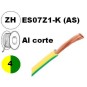 Cable flexible 1x4mm2 tierra libre halogenos 750v Al Corte