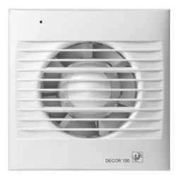 Extractor baño S&P Decor100C Compuerta antirretorno